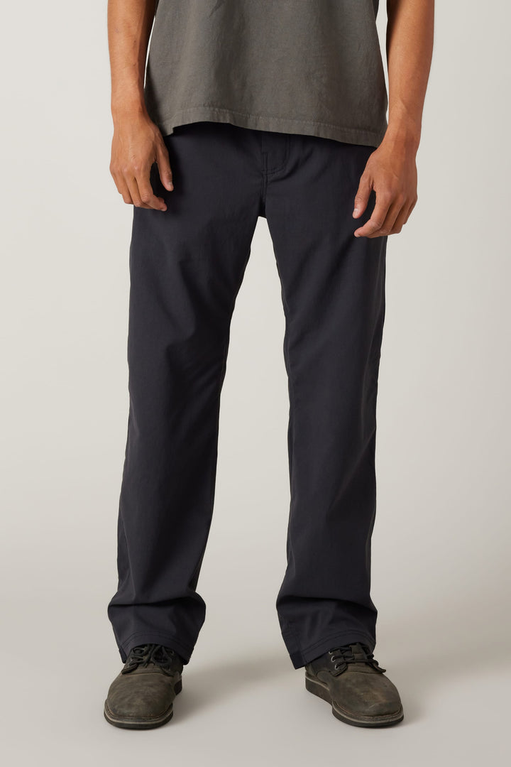686 Men's Unwork® Pant - Relaxed Loose Fit — OFF BLACK (vista 2)