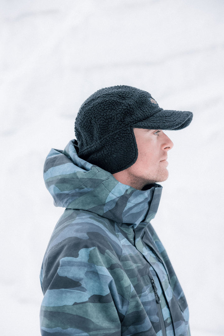 686 Fleece Camper Hat — BLACK (vista 2)