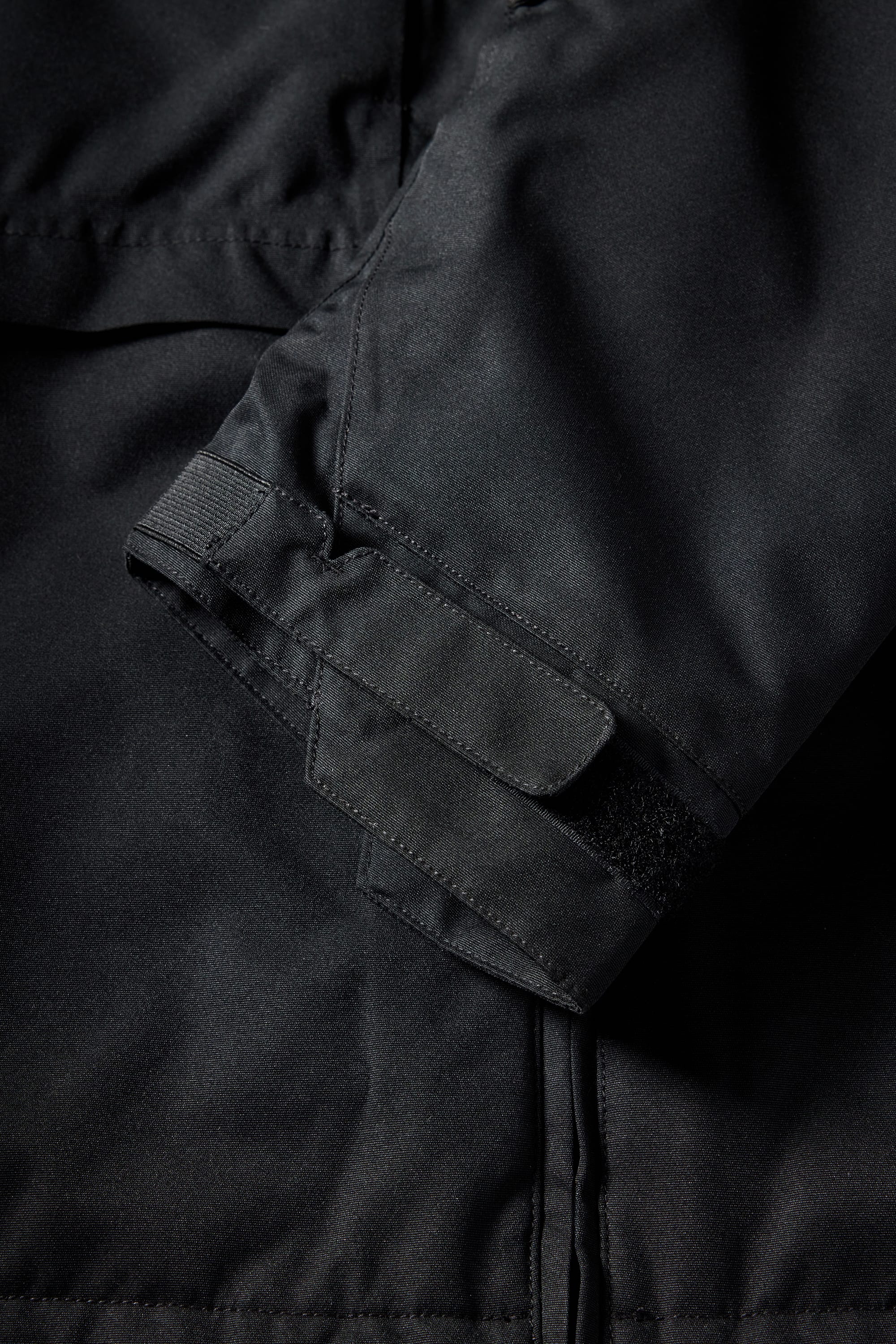 HIDE AND SEEK - Nylon Anorak Jacket (BLACK) / セットアップ