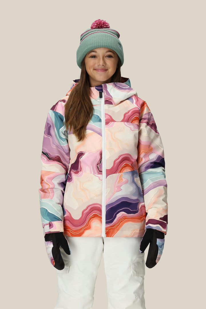 686 Girls' Athena™ Insulated Jacket — SEDIMENTARY PRINT