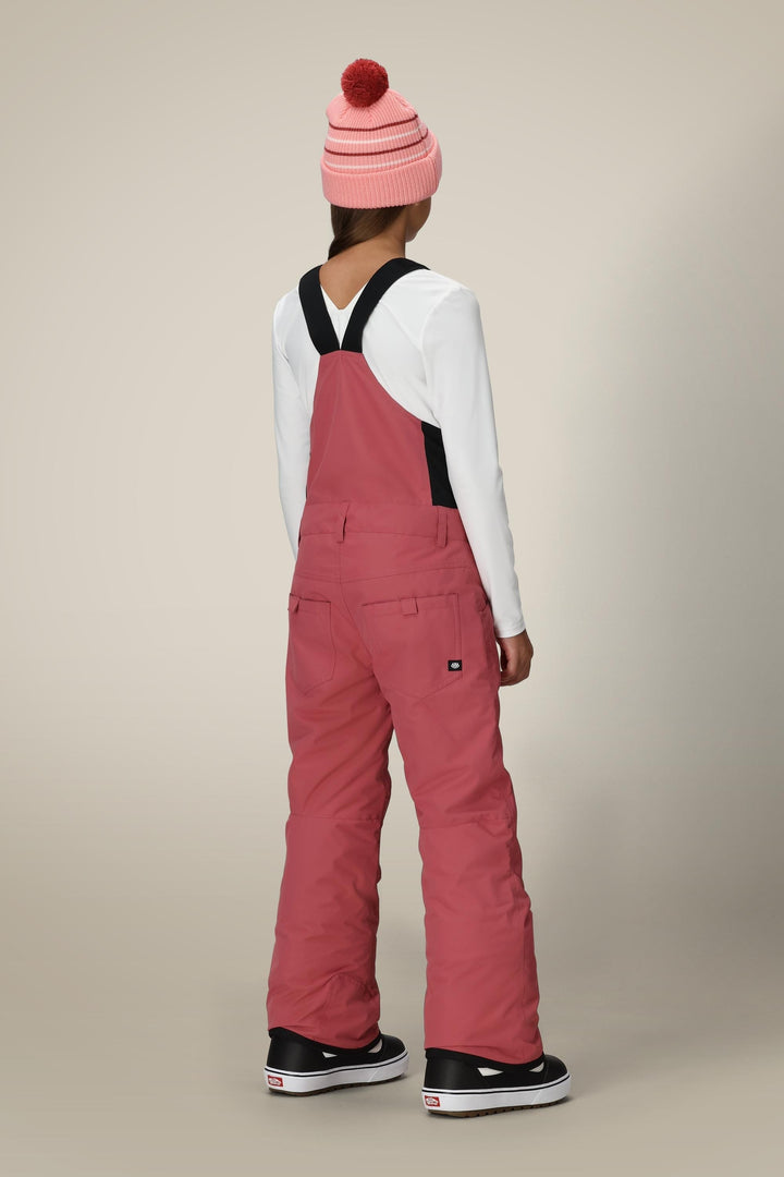 686 Girls' Sierra Insulated Bib — ROSEWOOD (vista 2)