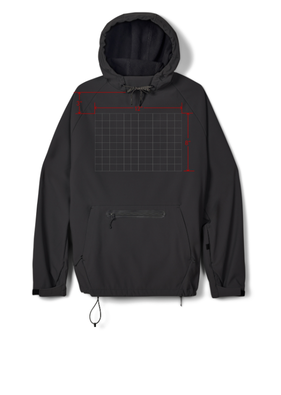 Custom Waterproof Hoody - Black — Default Title