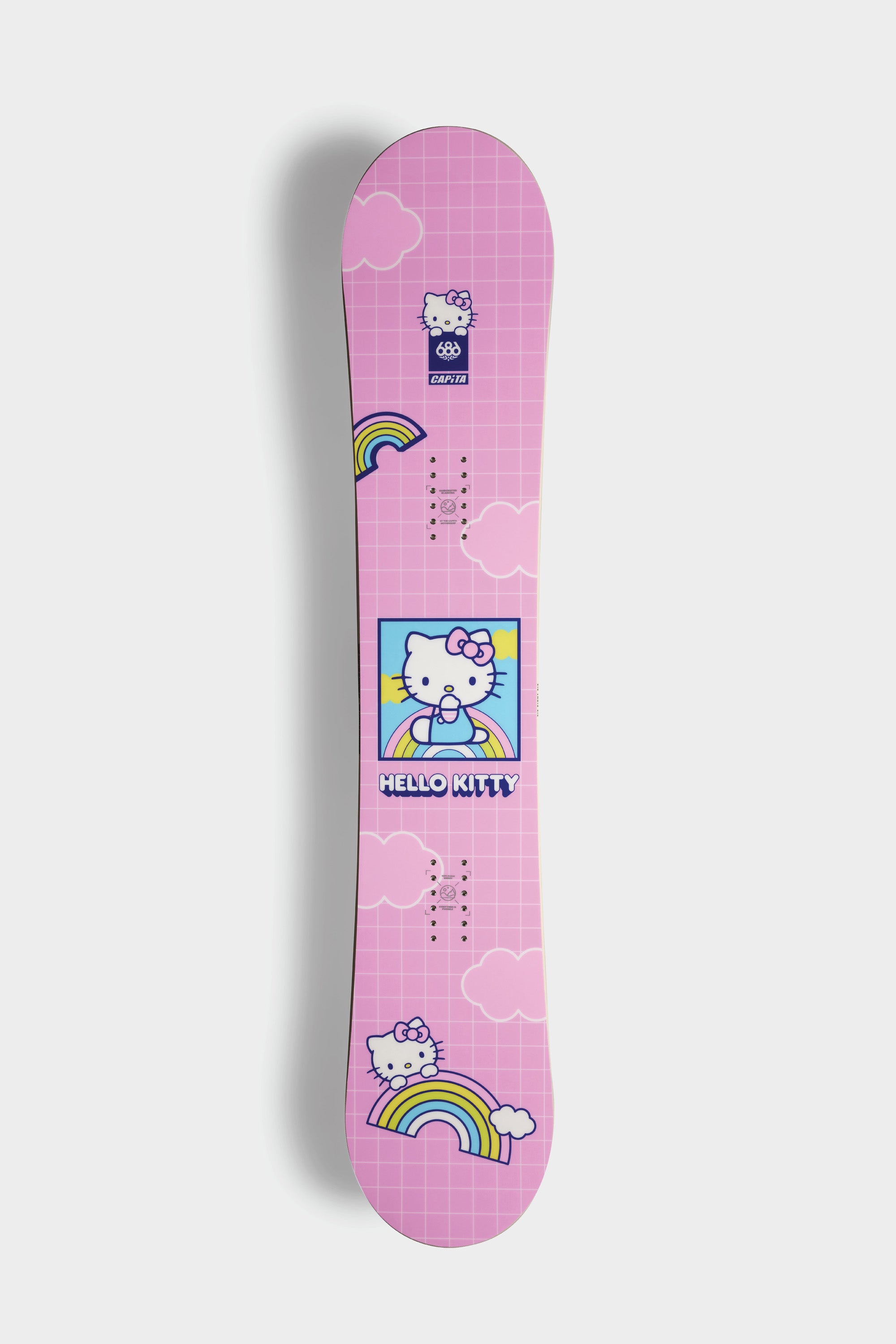 Sanrio ハローキティ スノーボード ピンク かわいい Hello Kitty Snowboard 143cm Pink Kawaii Rare Sanrio