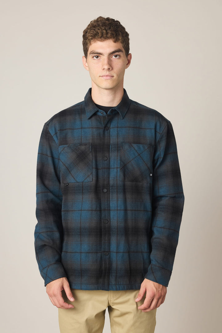 686 Men's Heat Grid™ Flannel — MIDNIGHT