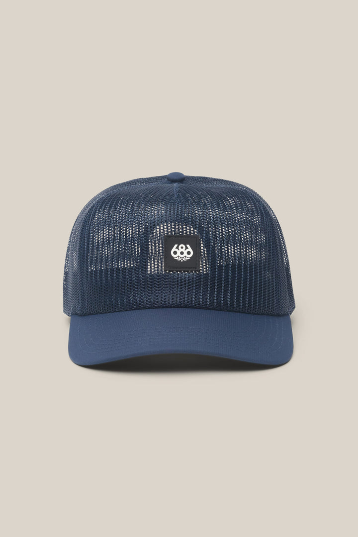 686 High-Pro Knockout Structured 5 Panel Hat — NAVY (vista 2)