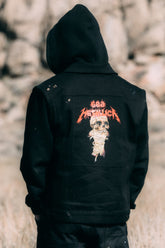 686 Men's Metalhead Trucker Jacket - BLACK