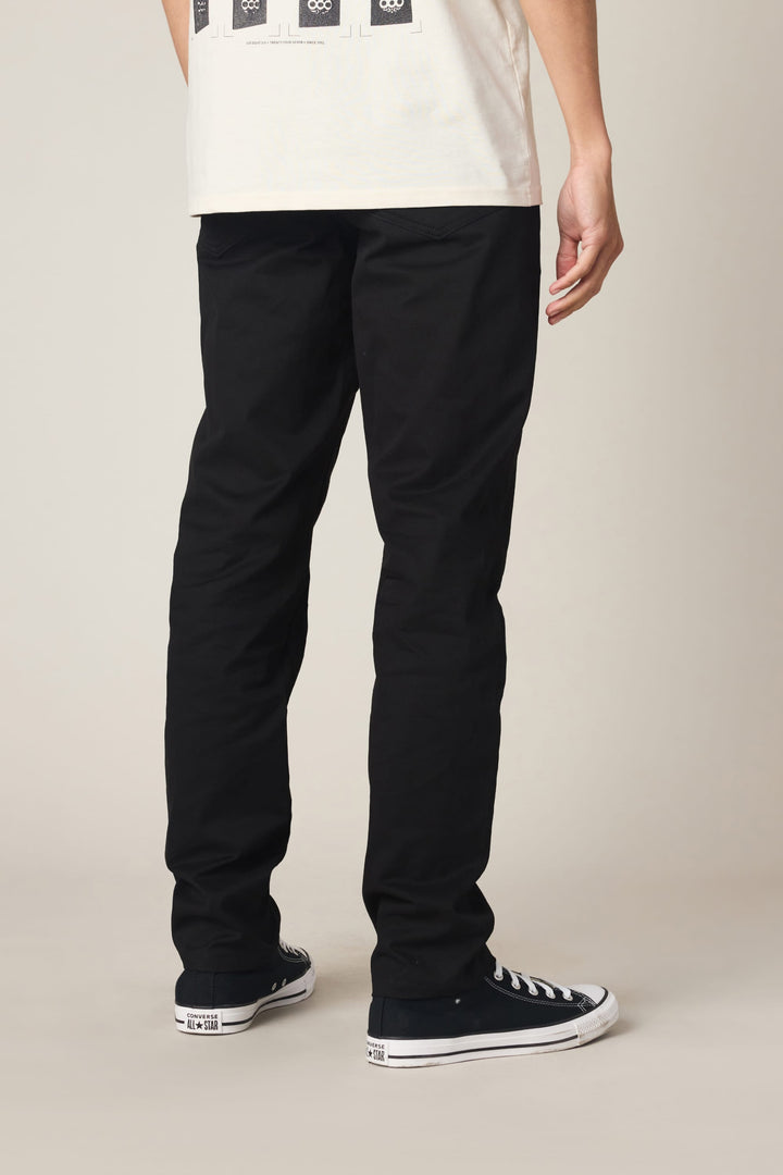 686 Men's Everywhere® Standard Pant - Slim Fit — BLACK (vista 2)