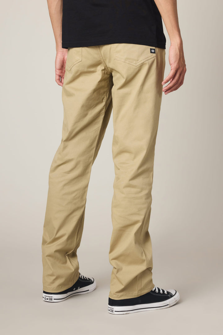 686 Men's Everywhere® Standard Pant - Relaxed Fit — KHAKI (vista 2)