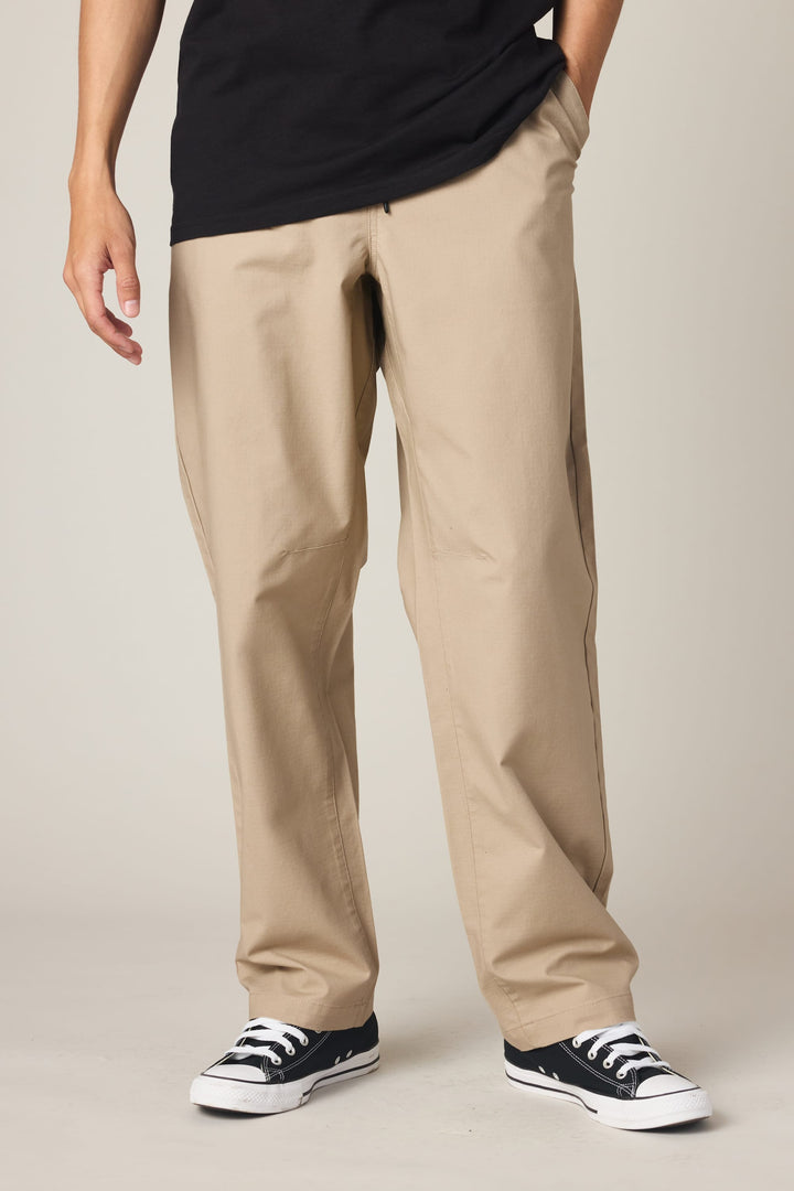 686 Men's Free Loader Pant - Loose Fit — KHAKI (vista 2)