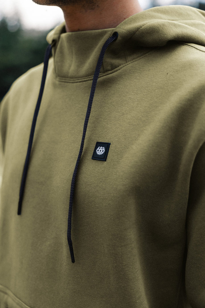 686 Men's All Season Hoody — FATIGUE GREEN (vista 2)