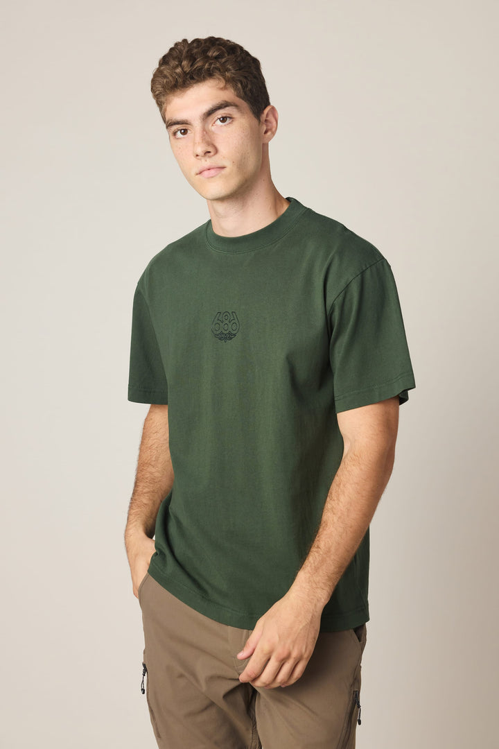 686 High Def Relaxed S/S Tee — FOREST GREEN (vista 2)