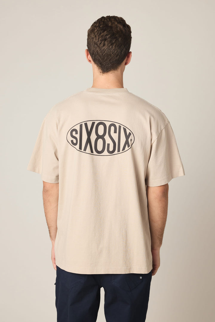 686 92 Relaxed S/S Tee — TAN (vista 2)