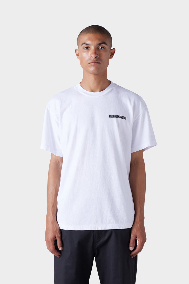686 Men's Global Enterprises Short Sleeve Tee — WHITE (vista 2)