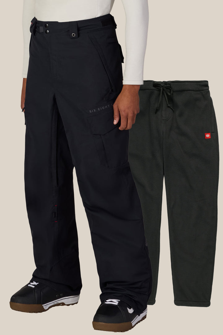 686 Men's SMARTY® 3-in-1 Cargo Pant — BLACK