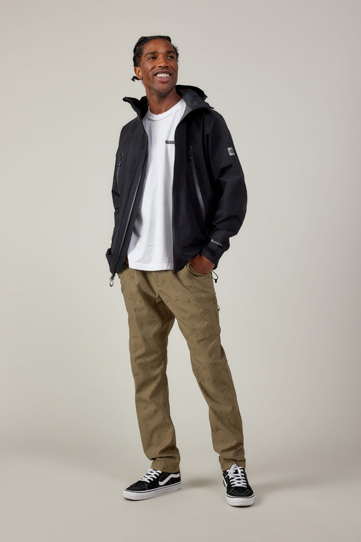 686 Men's Everywhere Pant - Slim Fit — DESERT GRID SAGE (vista 2)