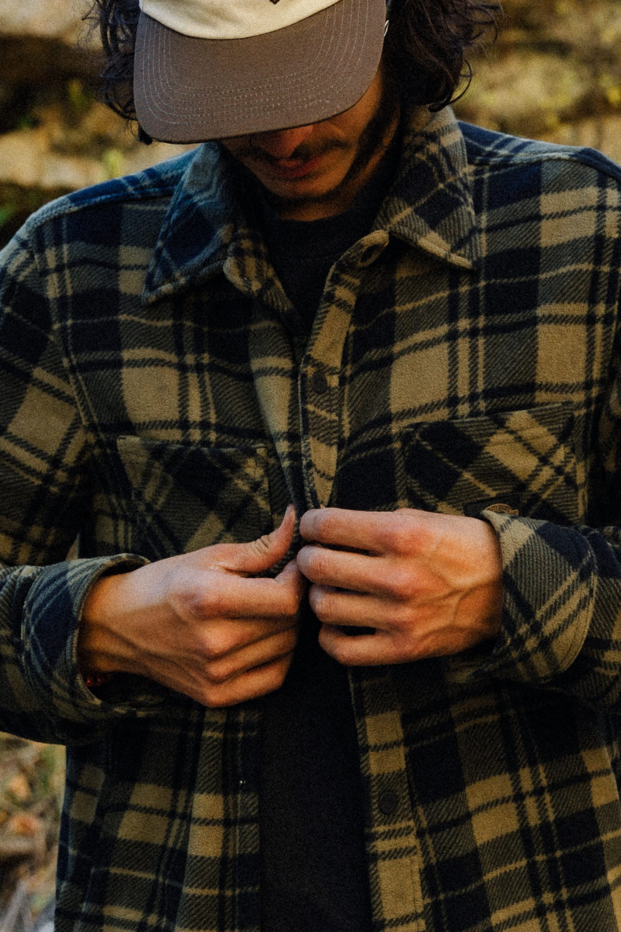 SAGE PLAID