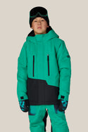 DEEP GREEN COLORBLOCK