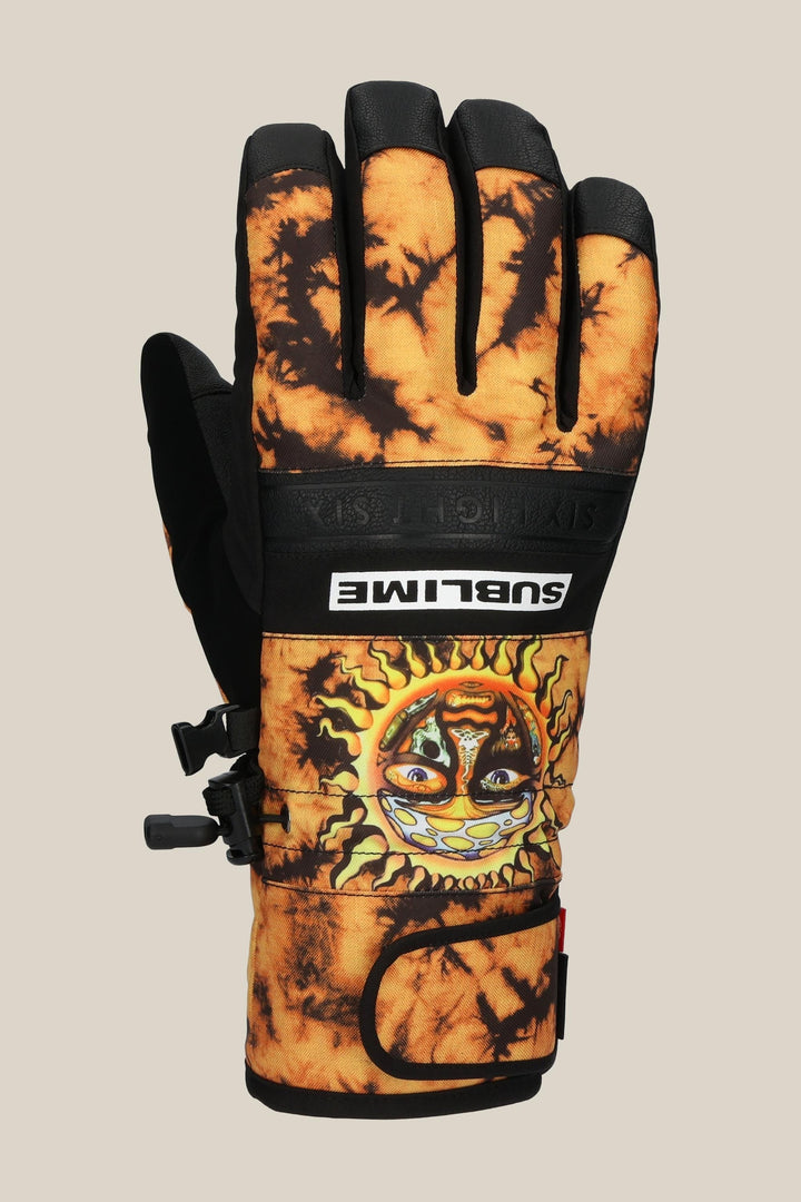 686 Men's Infiloft Recon Glove — SUBLIME ORANGE TIE DYE