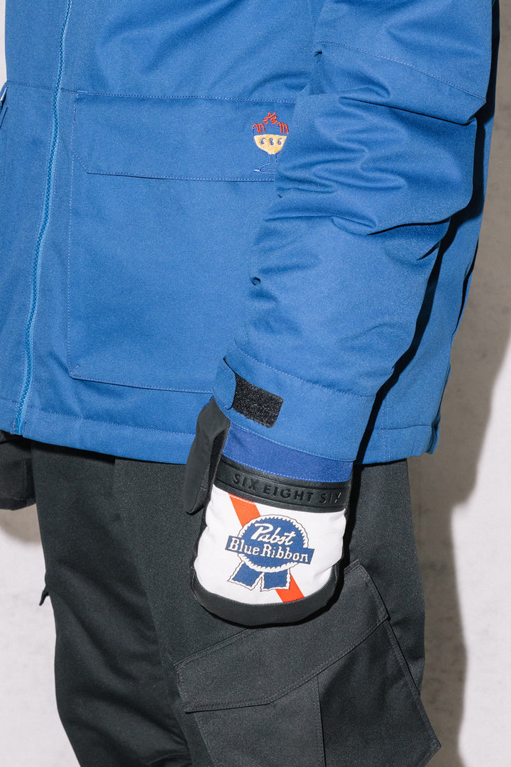 686 Men's infiLOFT Recon Mitt — PBR BLUE (vista 2)