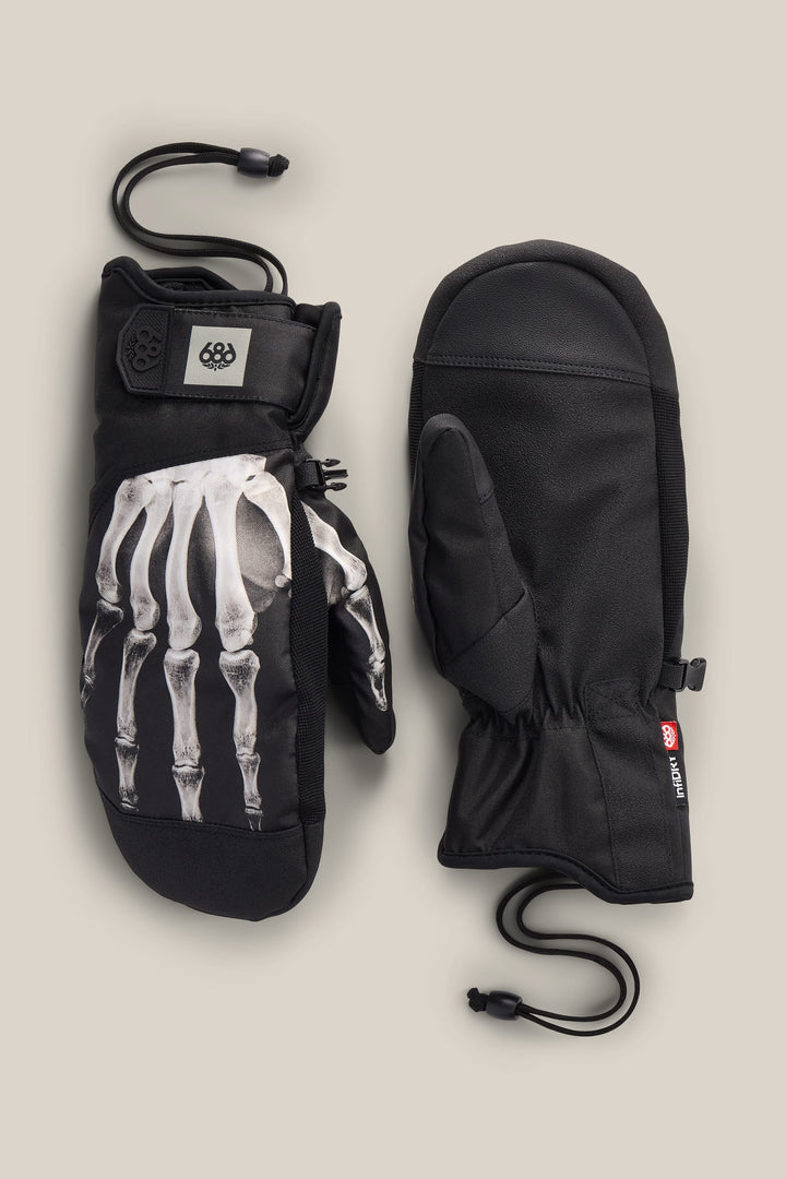 686 Men's Primer Mitt — WHITE XRAY