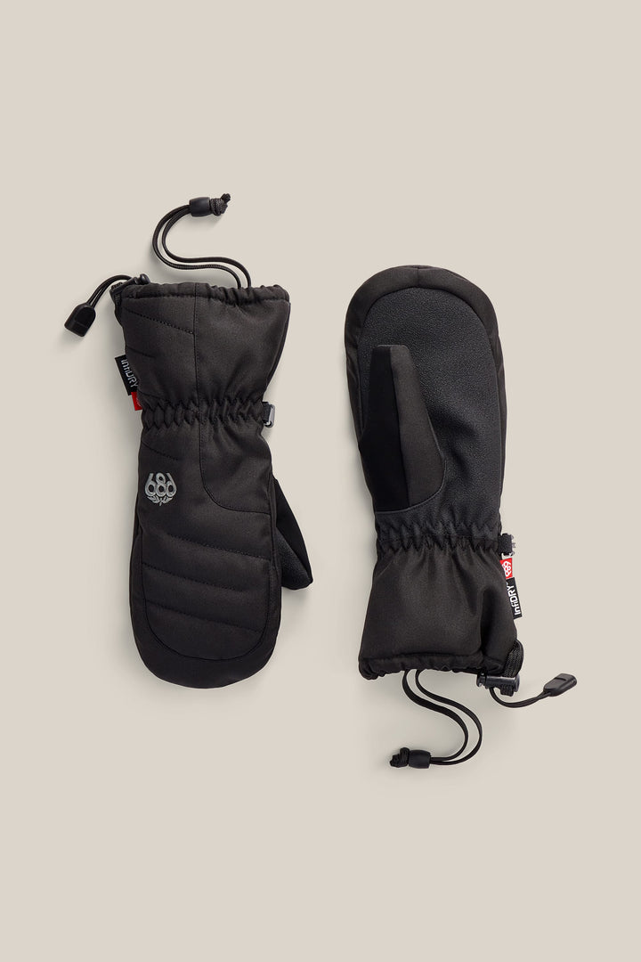 686 Youth Heat Insulated Mitt — BLACK