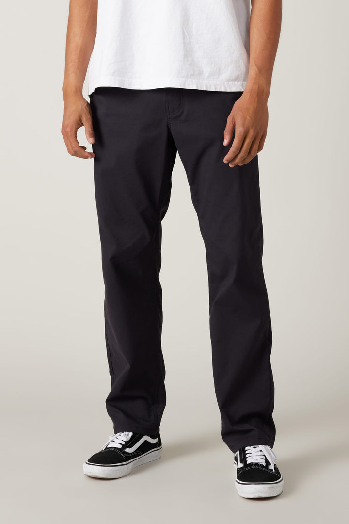 686 Men's Everywhere® Pant - Straight Fit — BLACK (vista 2)