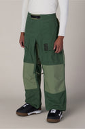 MOSS GREEN GRID CORDUROY