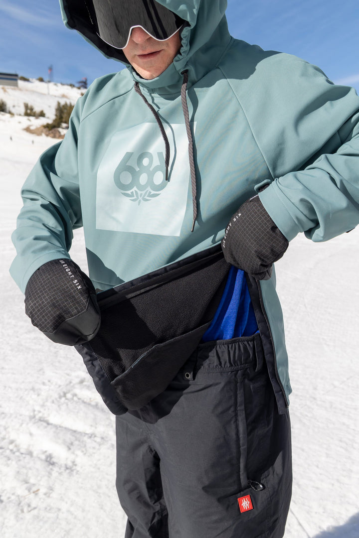 686 Men's Waterproof Hoody — PALE FIRN (vista 2)