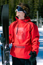 686 Men's Waterproof Hoody - TRUE RED
