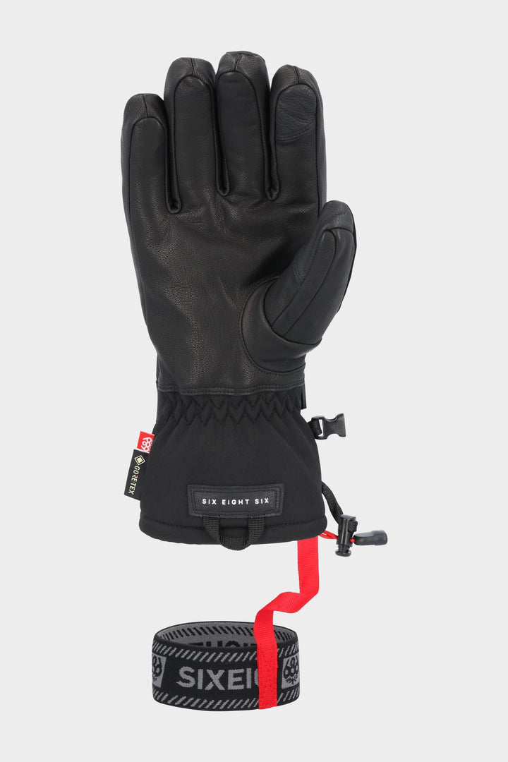 686 Men's GORE-TEX Leather Linear™ Glove — BLACK (vista 2)