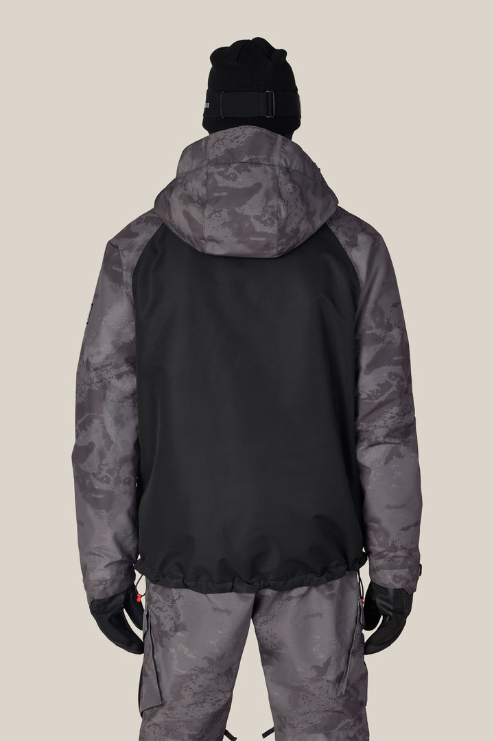 686 Men's Geo™ Insulated Jacket — CHARCOAL HEMISPHERE COLORBLOCK (vista 2)