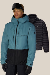 686 Men's SMARTY® 3-In-1 Form Jacket - PALE FIRN COLORBLOCK
