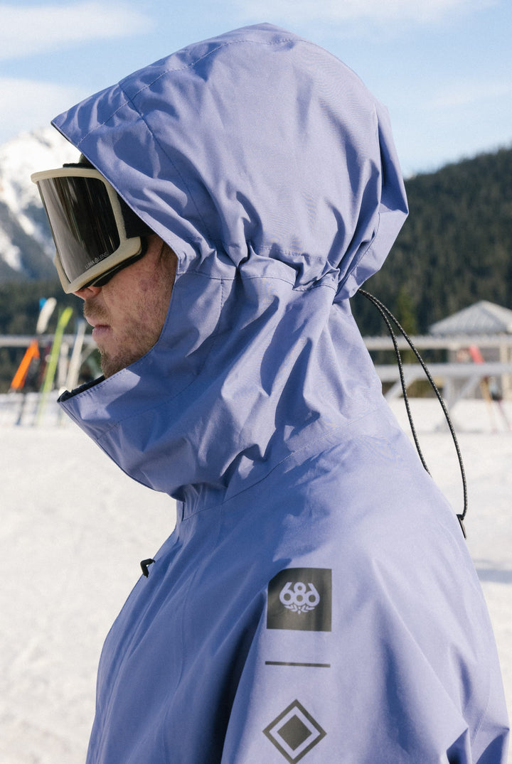 686 Men's GORE-TEX Core Shell Jacket — PURPLE DAWN (vista 2)