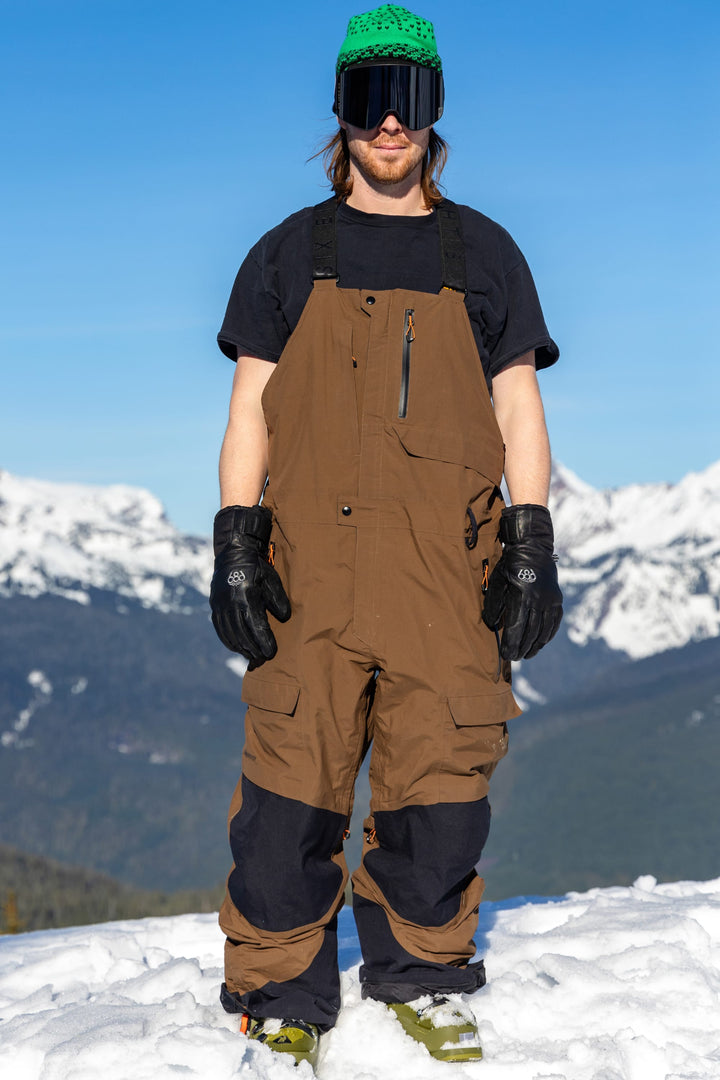 686 Men's GORE-TEX® Dispatch™ Shell Bib — DARK EARTH