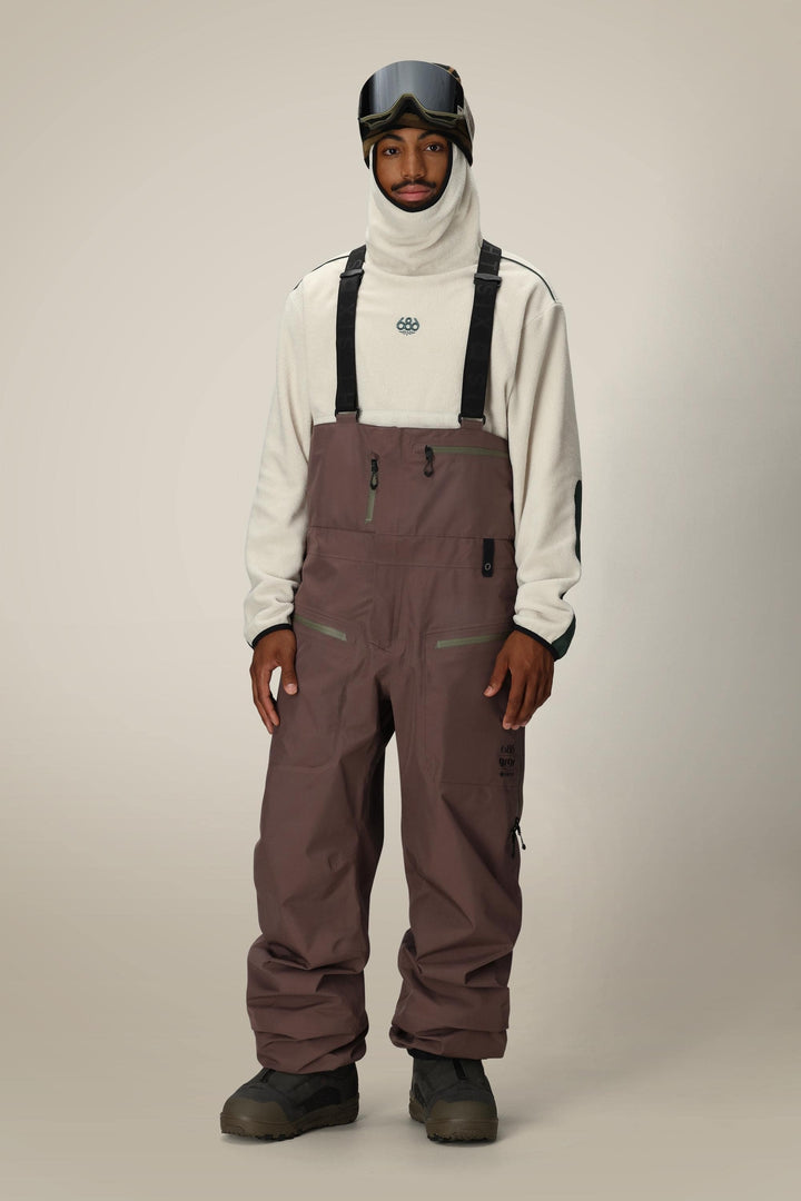 686 Men's GORE-TEX 3L ATV Bib — PEPPERCORN (vista 2)