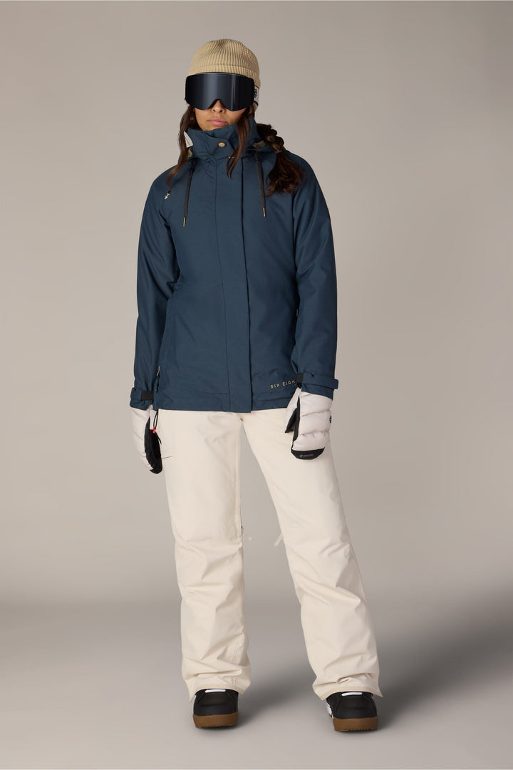 686 Women's SMARTY® 3-In-1 Spellbound Jacket — NAVY DOBBY (vista 2)