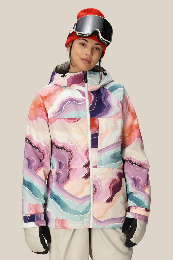 686 Women's Athena™ Insulated Jacket — SEDIMENTARY PRINT