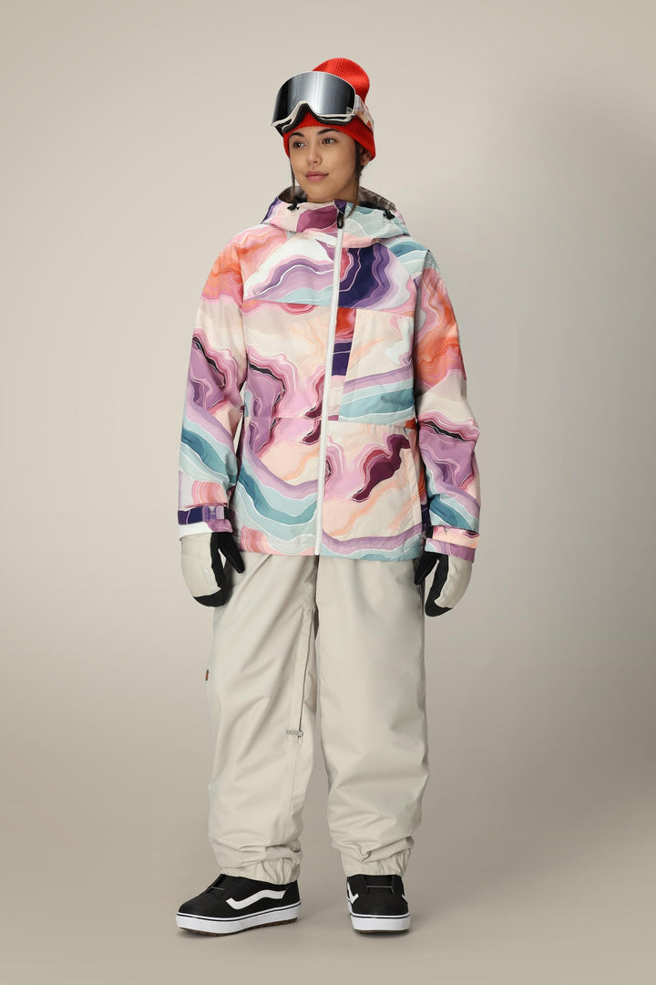 686 Women's Athena™ Insulated Jacket — SEDIMENTARY PRINT (vista 2)
