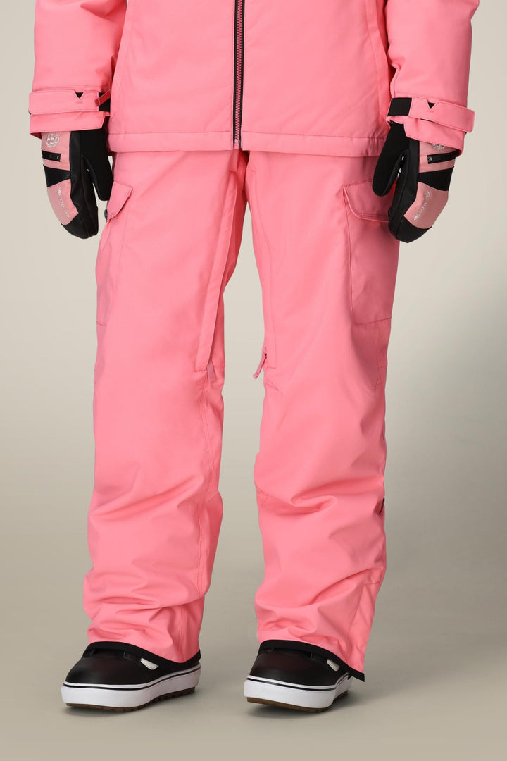 686 Women's Aura™ Insulated Cargo Pant — GERANIUM PINK