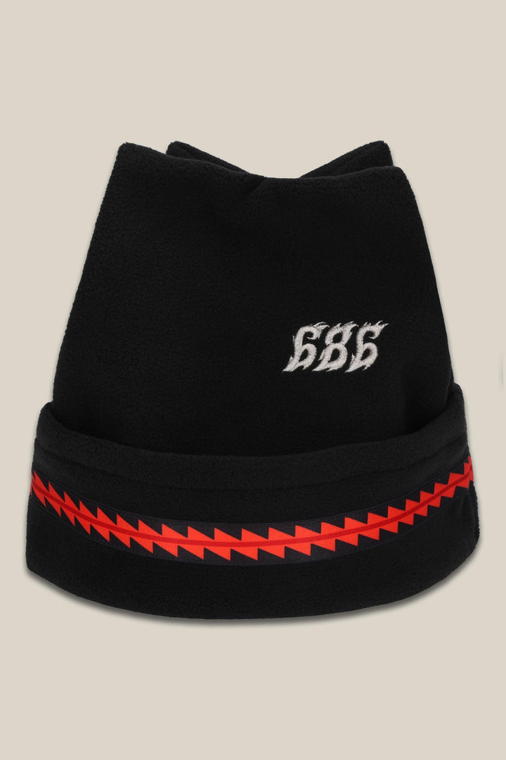 686 4 Points Fleece Hat — BLACK (vista 2)
