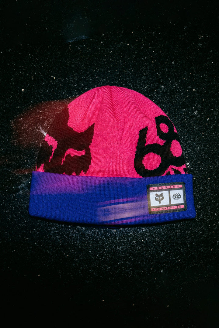 686 Fox Racing Cuff Beanie — FOX PURPLE