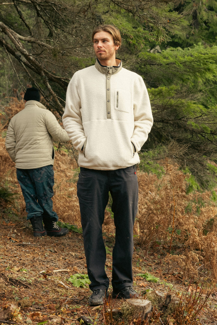 686 Men's Tioga Fleece Pullover — LIMESTONE (vista 2)