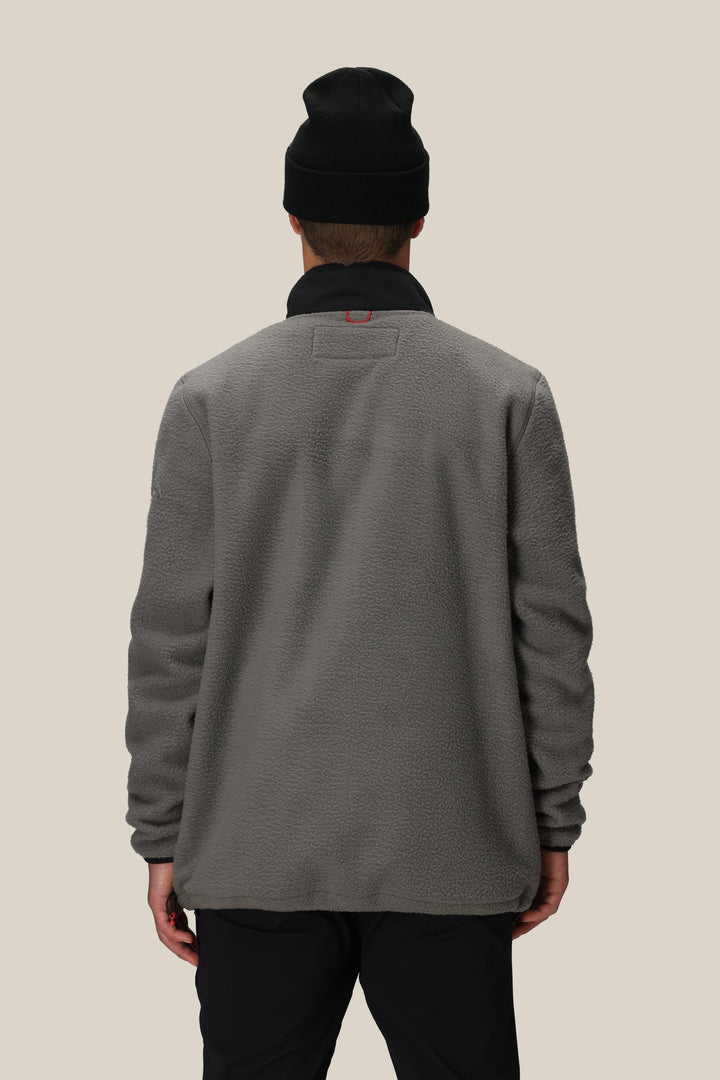 686 Men's Tioga Fleece Pullover — RHINO GREY (vista 2)