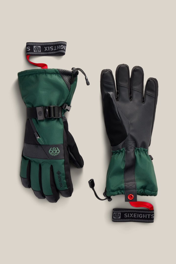 686 Men's GORE-TEX® SMARTY® 3-In-1 Gauntlet Glove — MOSS GREEN