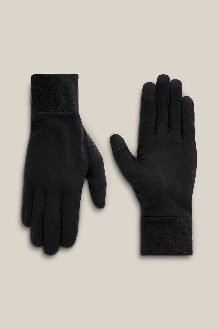 686 Men's Merino Glove Liner — BLACK HEATHER