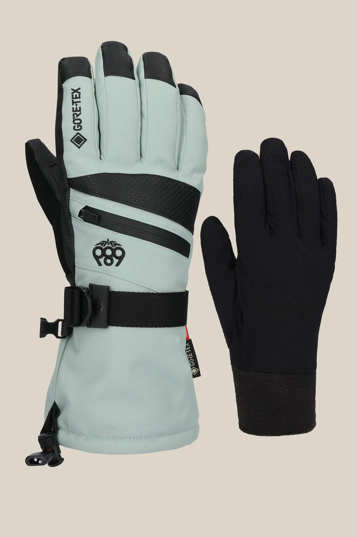 686 Women's GORE-TEX SMARTY® 3-In-1 Gauntlet Glove — DUSTY MARINE