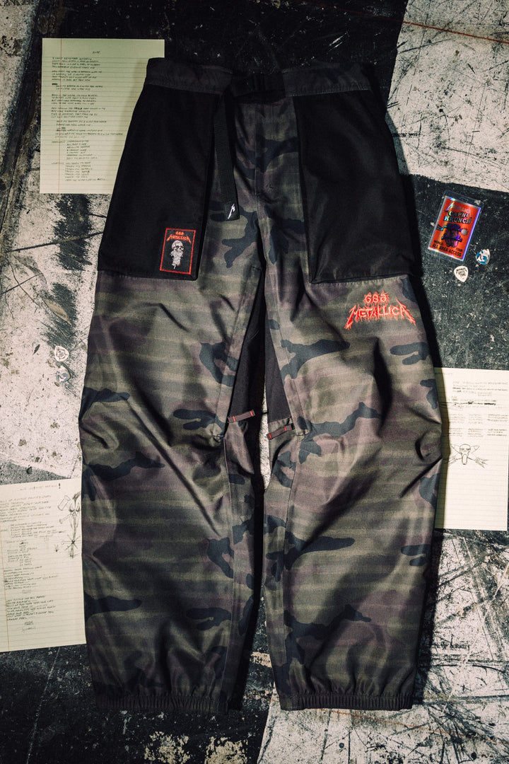 686 Men's Metallica One Shell Pant — METALLICA CAMO