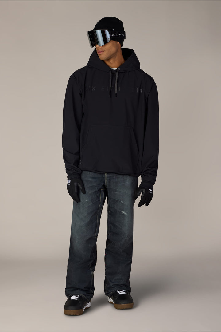 686 Men's Deconstructed™ Denim Insulated Pant — BLACK DENIM (vista 2)