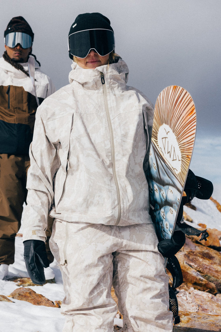 686 Women's SMARTY® 3-in-1 Framework™ 3L Jacket — LIMESTONE SCRATCH CAMO