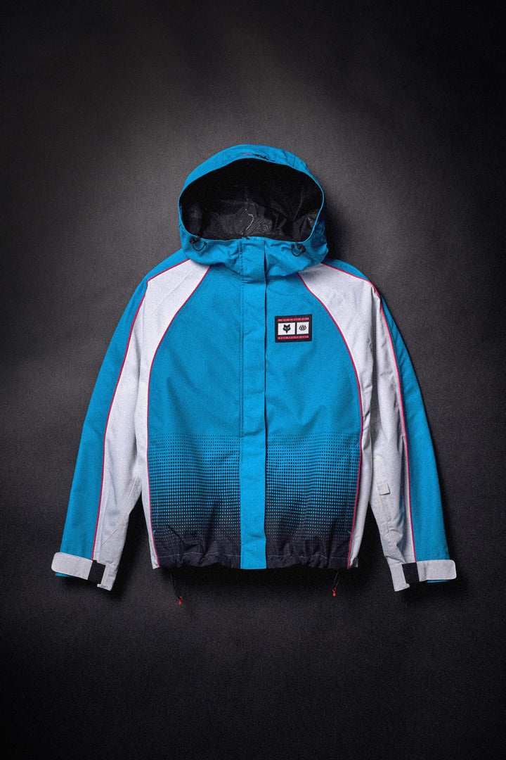 686 Women's Fox Racing 97 Shell Jacket — FOX BLUE COLORBLOCK